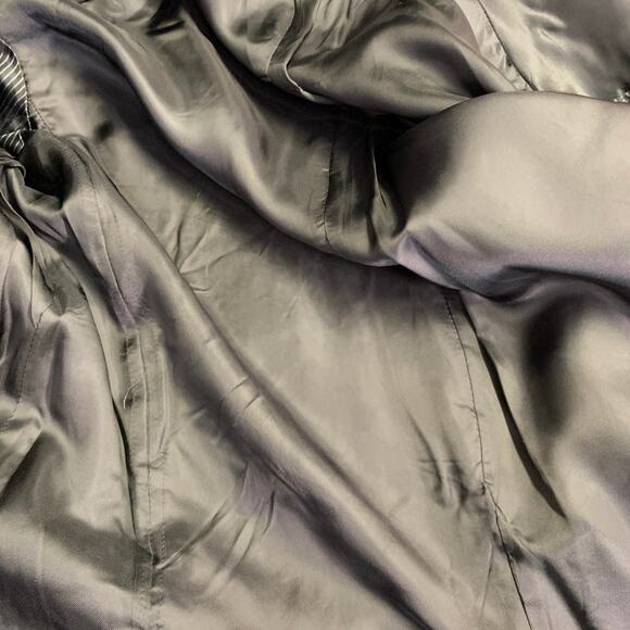 DIOR HOMME by KRIS VAN ASSCHE AW10 Size XS Black Wool Cashmere Scarf Coat - Picture 8 of 9